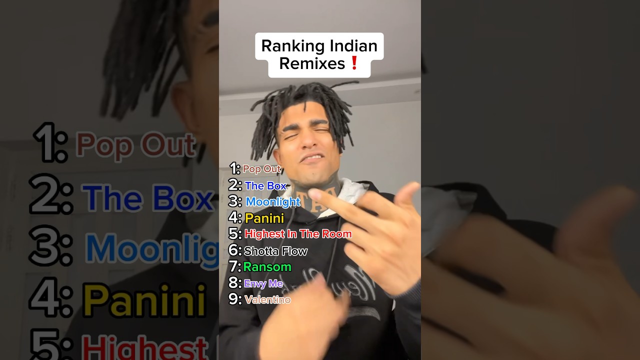 Ranking Indian Remixes: