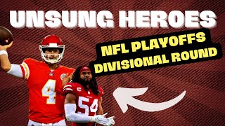 NFL Playoffs DIVISIONAL Round... UNSUNG HEROES! #nfl #americanfootball
