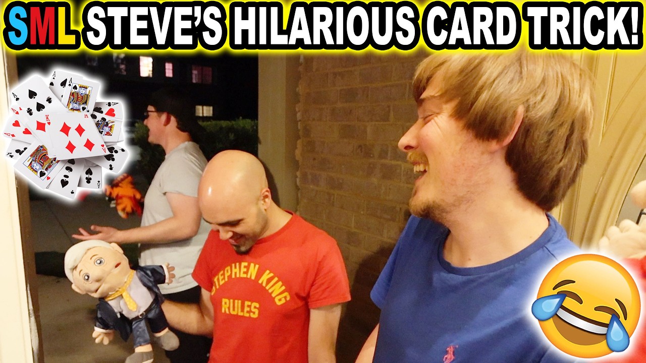 SML STEVE’S HILARIOUS CARD TRICK!