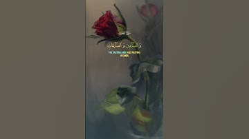 سورة الأحزاب قرآن كريم راحة نفسية #يارب #حالات_واتس #لايك #راحة_نفسية