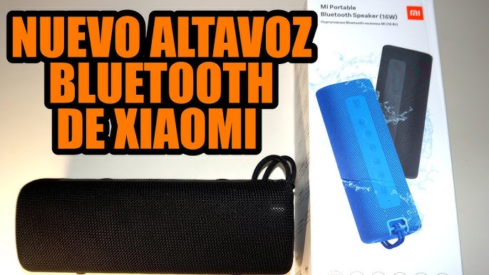 Xiaomi Mi Portable Bluetooth Speaker, Altavoz portátil, 16W, True Wireless  Stereo,13 Horas de Reproducción ‣ Ultron Málaga