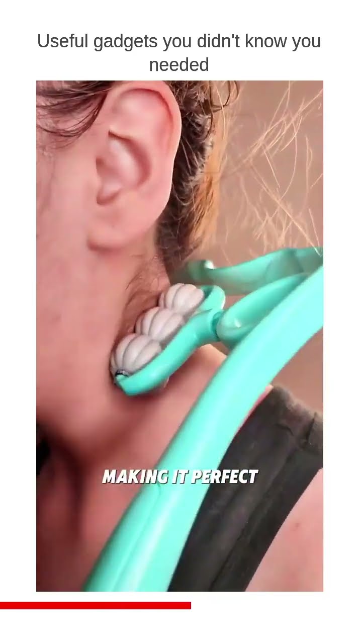 ⚙️ You need this! Product link in Bio Melt away the stress of the day with this six-wheel therapy
