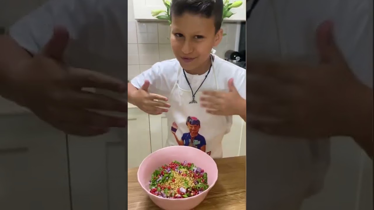 סלט חיטה ורימונים מתכון לארוחה מפסקת