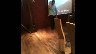 Graham Bennett performing Ricky Martin's 'She Bangs'