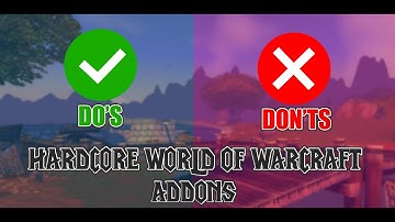 Quick guide for addons in Wow Classic Hardcore