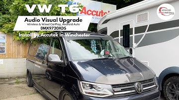 VWCV T6 Van Install with Wireless CarPlay, Android Auto KENWOOD DMX9720XDS #vwt6  #caraudi  #vw