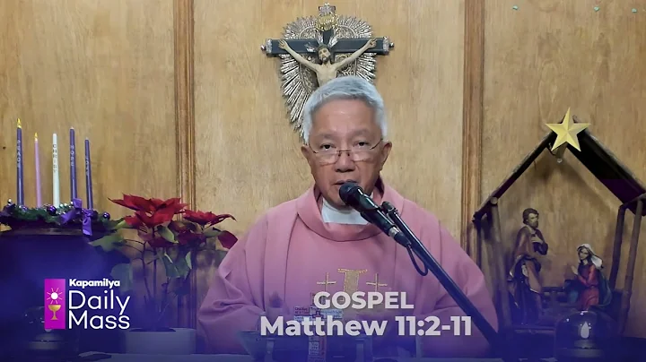 December 14, 2025 | Kapamilya Sunday Mass | Be Eager to Bear the Good Fruit