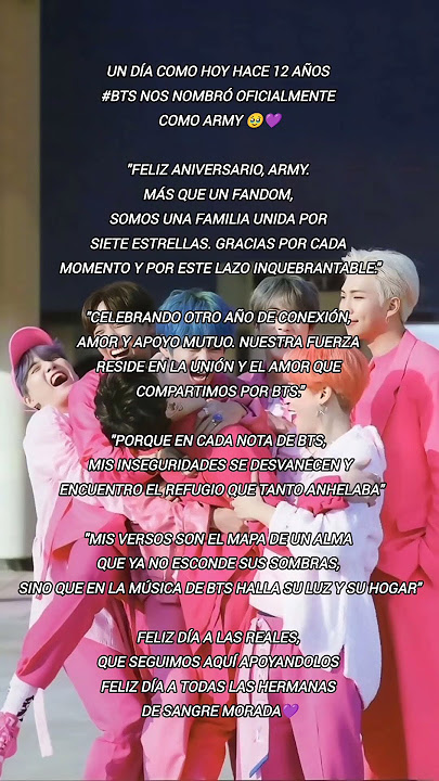 ๋࣭ ⭑💫happy army day ୭🪐 ˚. ᵎᵎ⭒ #bts #army
