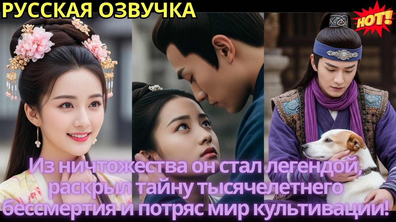 Из ничтожества он стал легендой, раскрыл тайну тысячелетнего бессмертия и потряс мир культивации!