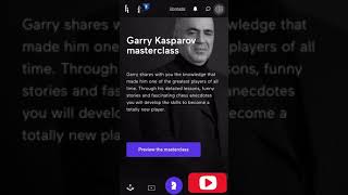 Kasparov Chess App Tour: Garry Kasparov launches Kasparov Chess App for both Android & iOS! #shorts screenshot 4