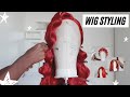 STYLING SYNTHETIC WIG