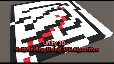 Unity3D - Pathfinding using JPS algorithm