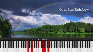 ジャズピアノ ソロスタイル例 Over the rainbow