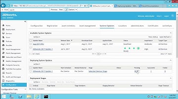 ZENworks 2017 Update 1 – System Update Search Feature