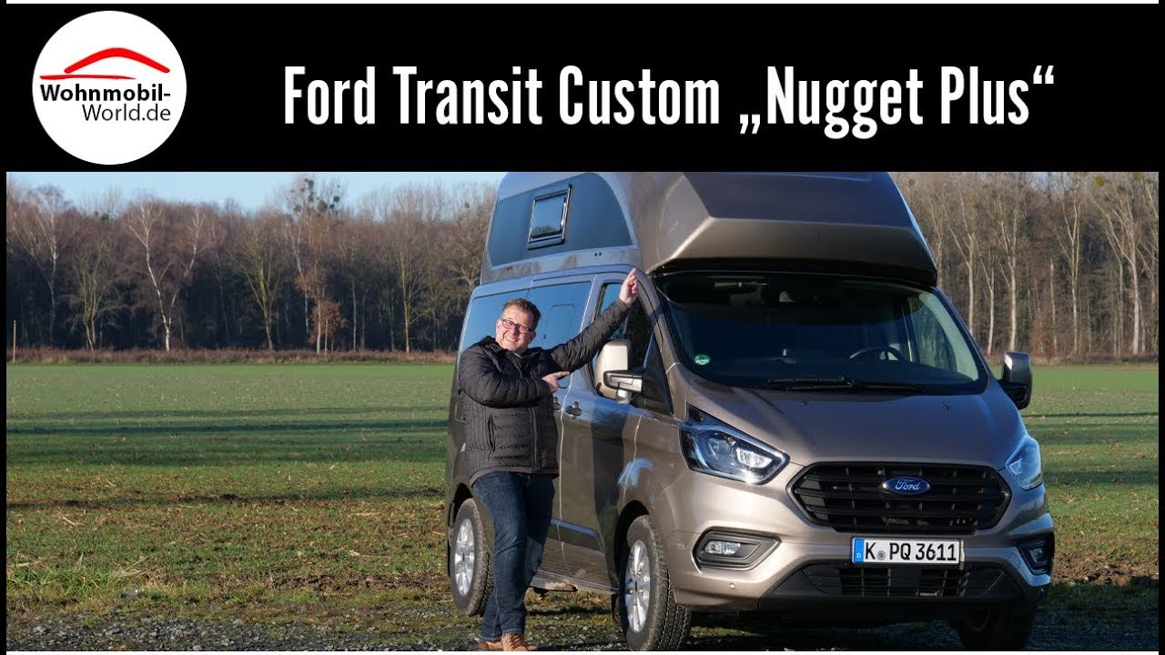 Ford Transit Custom Nugget Plus Fullreview Roomtour Test Youtube