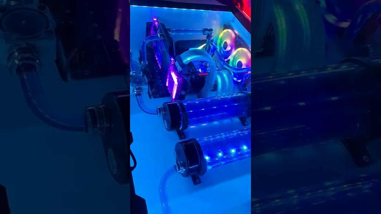 deskmod bureau watercooling rgb