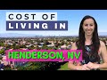 Cost of Living in Henderson NV (Moving to Las Vegas Area)