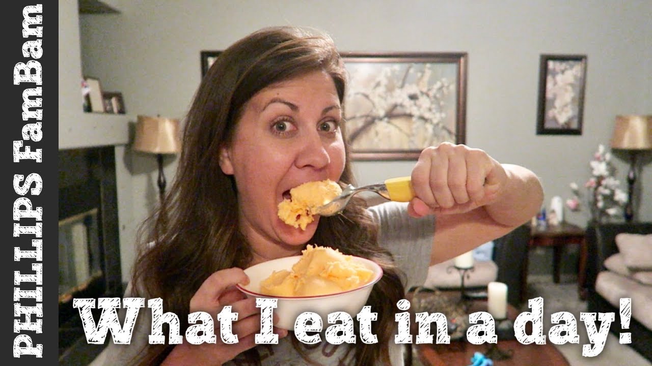 WHAT I EAT IN A DAY | BREAKFAST, LUNCH & DINNER | PHILLIPS FamBam Vlogs