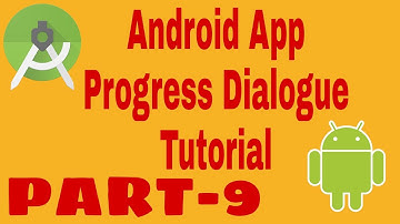 Progress Dialogue in Android | Android app Tutorial in Hindi