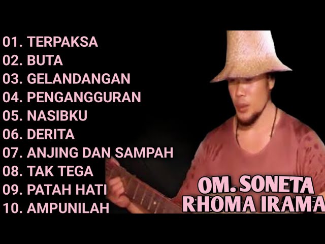 KUMPULAN LAGU RHOMA IRAMA || FULL ALBUM || TERPAKSA - BUTA - GELANDANGAN class=