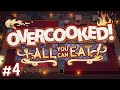Overcooked: All You Can Eat - #4 - SPOOKY PIZZA!!! (4-Player Gameplay)