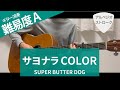 【弾き語り】サヨナラCOLOR / SUPER BUTTER DOG - ギターコード(アルペジオ&amp;ストローク)