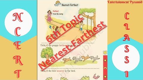 #ncert Nearest-Farthest | 1st Class Maths - Chapter 1 |Basic Maths for Kids |Best Educational Videos