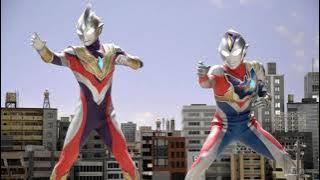 Ultraman Decker with Ultraman Trigger BGM