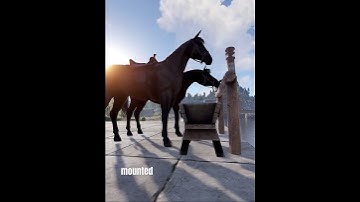 What to Feed Your Horses to Prevent Decay in Rust!🐴 #rust #shorts