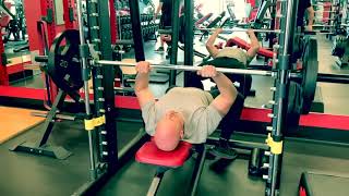 TRICEP EXTENSION SMITH MACHINE