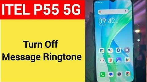 How to turn off message ringtone, ITEL P55 5G me message sound band kaise karen, message problem