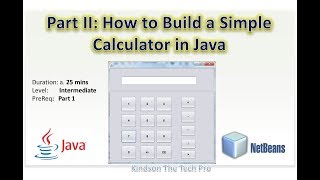 Building Simple Calculator Program In Java Using Netbeans   Part 2