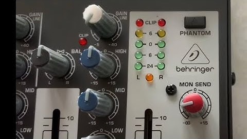 Unboxing the great xenyx 1002b a unique battery powered mixer