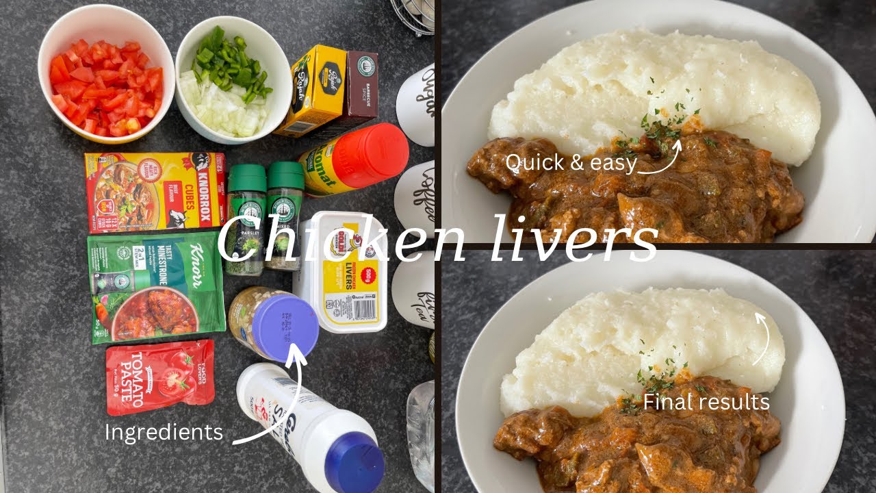 Quick and easy chicken livers 🇿🇦