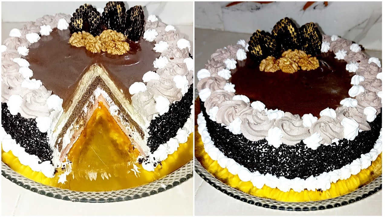 لذيذة بشكل مدهش تورتة مناسبات سهلة وسريعة في التحضير بطعم رائع 