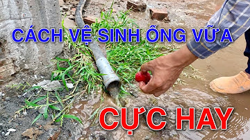 Cách vệ sinh ống phun vữa cực hay khi sử dụng máy phun vữa trát tường Sothado 9 #mayphunvua