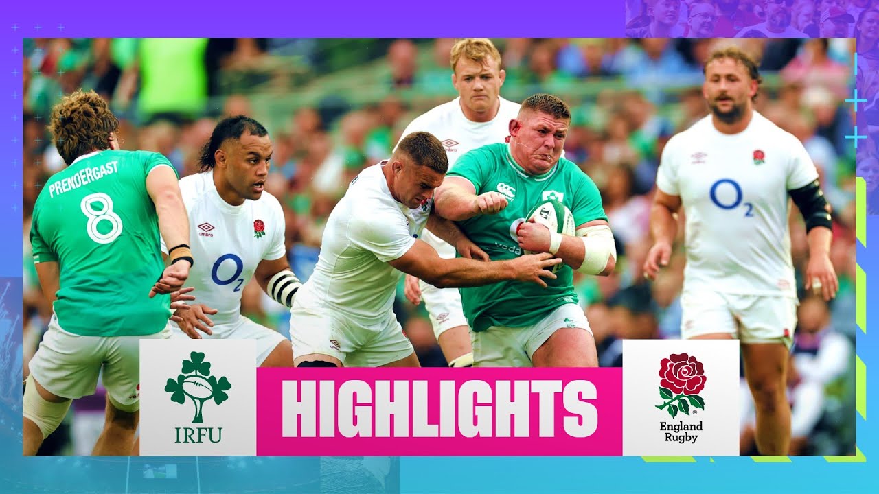 Highlights Ireland v England