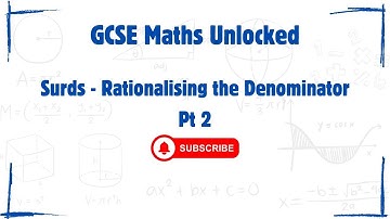 Surds - Rationalising the Denominator Pt2 - GCSE Maths (Part 5)