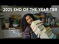 End of year TBR | All books i want to read  by end of 2025