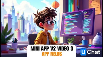 Mini app V2 workshop video 3  App fields