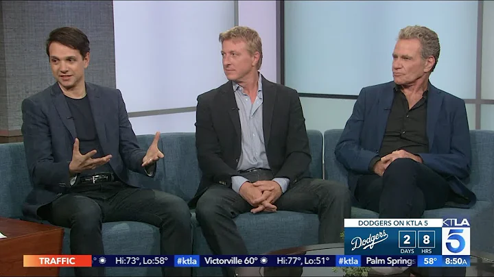 "The Karate Kid's" Ralph Macchio & William Zabka &...
