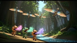 Count with the Dino Crew – Numbers 1 to 10 | Fun Dinosaur Counting Song for Kids | Silly Dino Rhyme