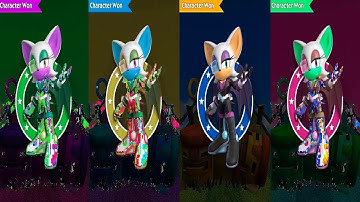 Sonic Dash -NEW CHARACTER ELITE AGENT ROUGE Colors Reaction New Update 2020 Android Gameplay