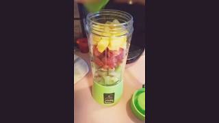 How to Make Juice Smoothies with a Portable Blender
