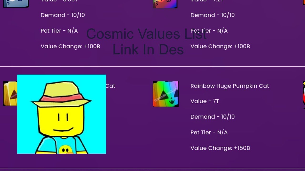 Cosmic value s PSX. Huge Cosmic Pet SIM X. X-value.