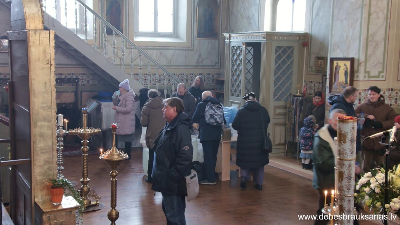 2026. gada 18. janvāris, Svētdiena, Dievišķā Liturģija un Lielā ūdens iesvētīšana