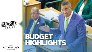 Andrew Holness Budget Highlights!
