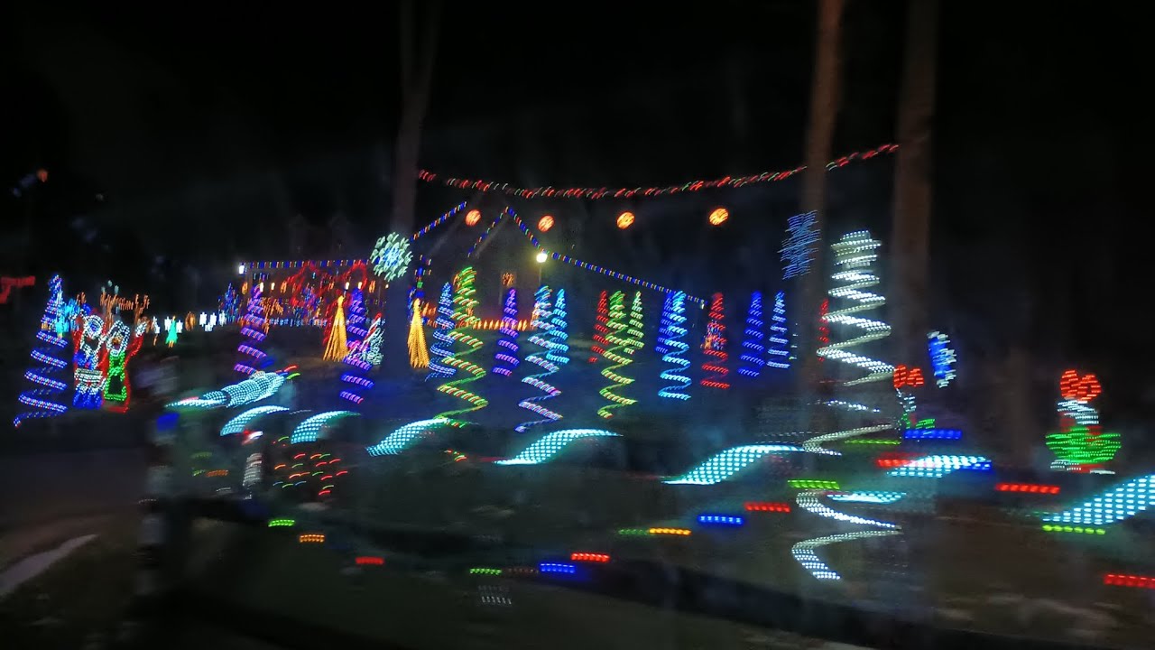 Christmas Lights in Beckley West Virginia YouTube