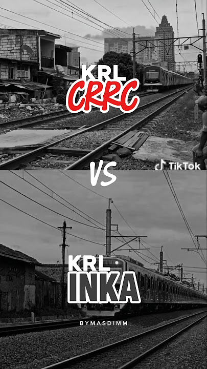 KRL INKA VS KRL CRRC CHINA MENANG MANA? #krl #railfans #metrotrain #shorts