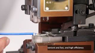 Wire crimping machine back-feeding type Vertical terminal crimping mold OTP applicator